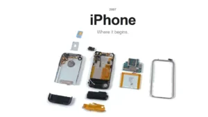 Эволюция смартфонов Apple начиная с 2007 года
