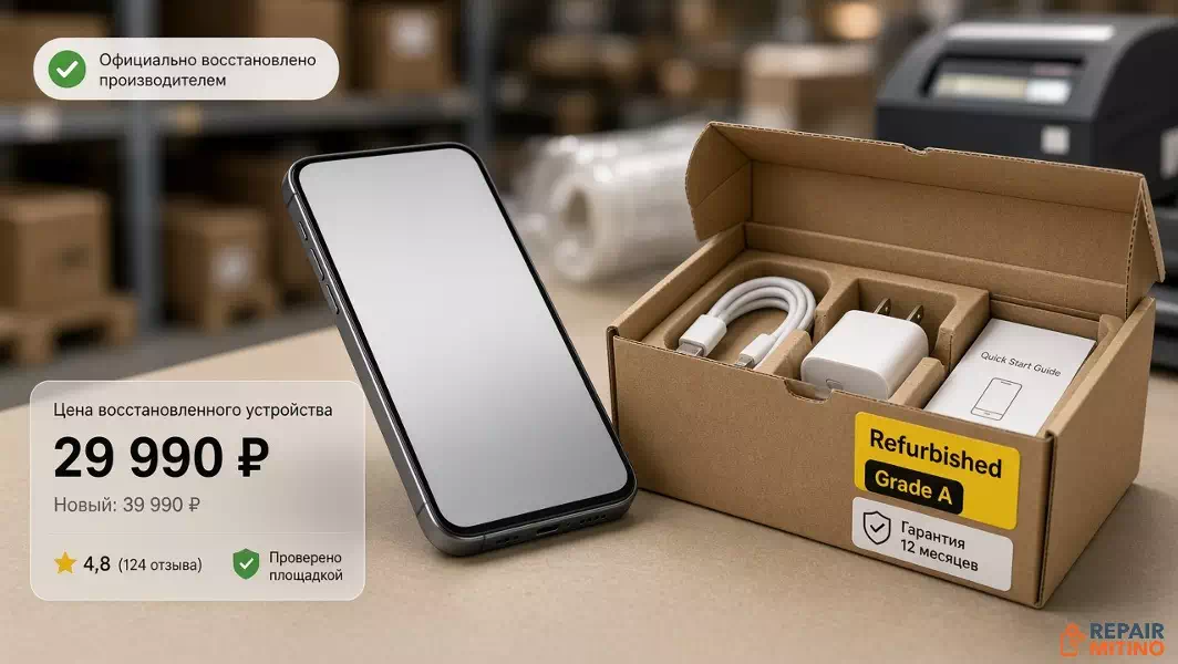 Что значит восстановленный смартфон